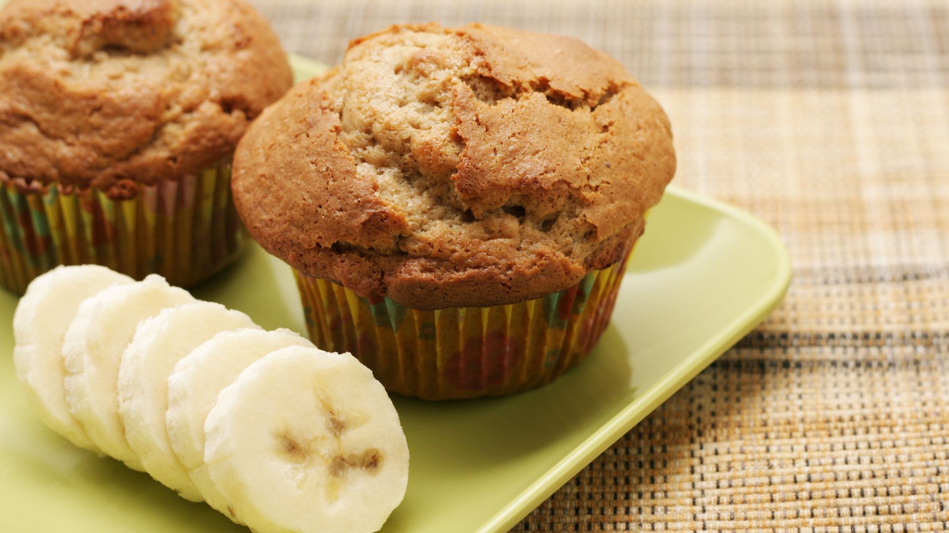 Gluten-free, dairy-free whole grain banana muffins